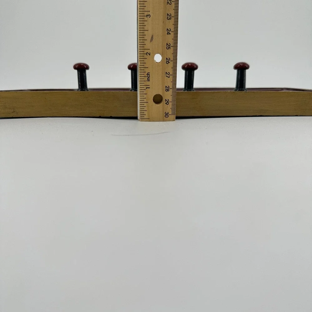 Authentic Models Royal Navy Toasts Wooden Wall Coat Rack Nautical Decor